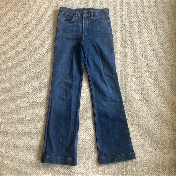 Rag & bone Justine Wide Leg Trouser Jeans - Picture 2 of 8